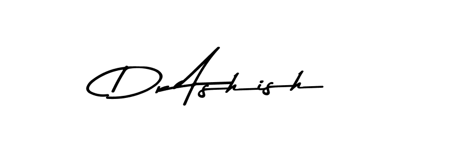 Create a beautiful signature design for name Dr Ashish. With this signature (Asem Kandis PERSONAL USE) fonts, you can make a handwritten signature for free. Dr Ashish signature style 9 images and pictures png