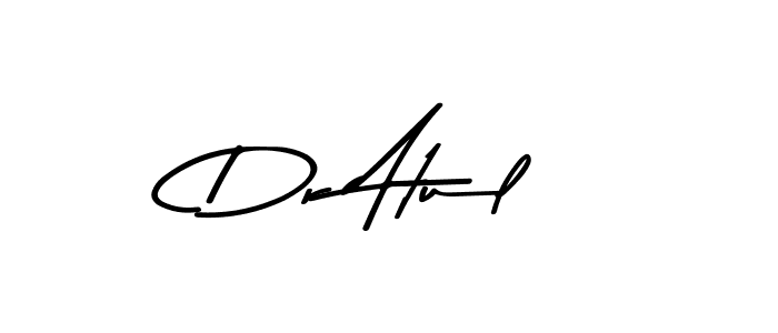 Design your own signature with our free online signature maker. With this signature software, you can create a handwritten (Asem Kandis PERSONAL USE) signature for name Dr Atul. Dr Atul signature style 9 images and pictures png