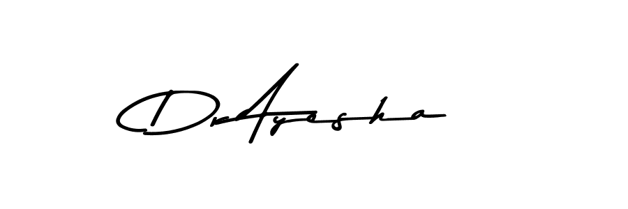 It looks lik you need a new signature style for name Dr Ayesha. Design unique handwritten (Asem Kandis PERSONAL USE) signature with our free signature maker in just a few clicks. Dr Ayesha signature style 9 images and pictures png