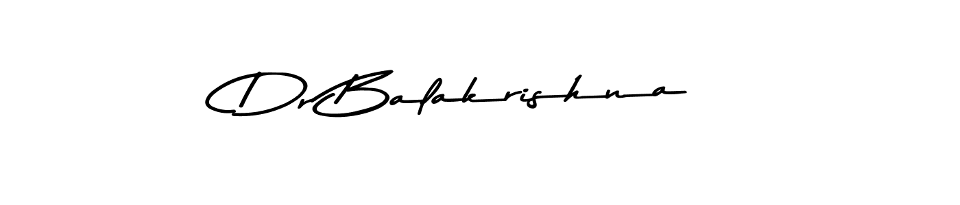 How to make Dr Balakrishna signature? Asem Kandis PERSONAL USE is a professional autograph style. Create handwritten signature for Dr Balakrishna name. Dr Balakrishna signature style 9 images and pictures png