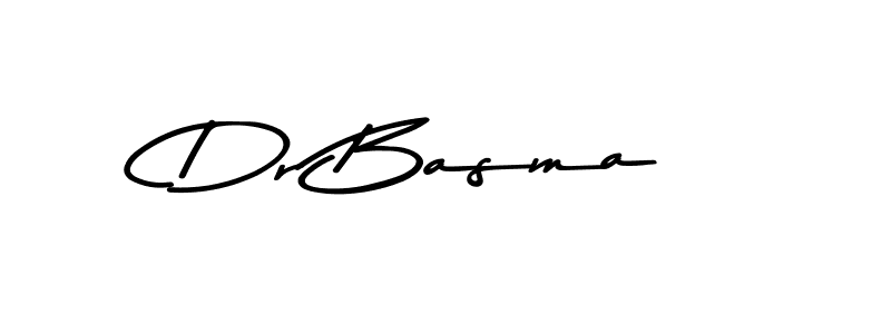 Create a beautiful signature design for name Dr Basma. With this signature (Asem Kandis PERSONAL USE) fonts, you can make a handwritten signature for free. Dr Basma signature style 9 images and pictures png