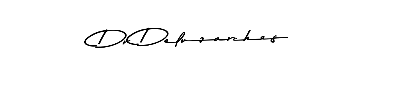 Use a signature maker to create a handwritten signature online. With this signature software, you can design (Asem Kandis PERSONAL USE) your own signature for name Dr Deluzarches. Dr Deluzarches signature style 9 images and pictures png