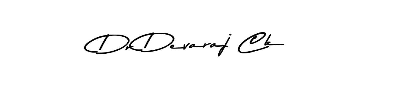 Design your own signature with our free online signature maker. With this signature software, you can create a handwritten (Asem Kandis PERSONAL USE) signature for name Dr Devaraj Ck. Dr Devaraj Ck signature style 9 images and pictures png