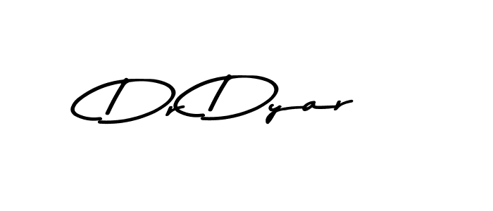 Use a signature maker to create a handwritten signature online. With this signature software, you can design (Asem Kandis PERSONAL USE) your own signature for name Dr Dyar. Dr Dyar signature style 9 images and pictures png