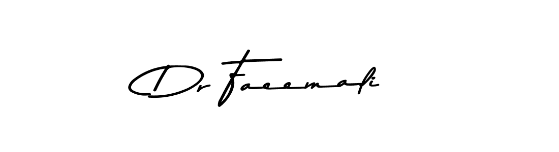 Here are the top 10 professional signature styles for the name Dr Faeemali. These are the best autograph styles you can use for your name. Dr Faeemali signature style 9 images and pictures png