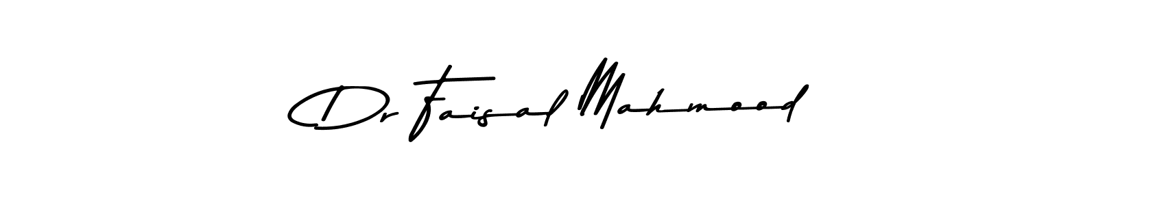 Design your own signature with our free online signature maker. With this signature software, you can create a handwritten (Asem Kandis PERSONAL USE) signature for name Dr Faisal Mahmood. Dr Faisal Mahmood signature style 9 images and pictures png