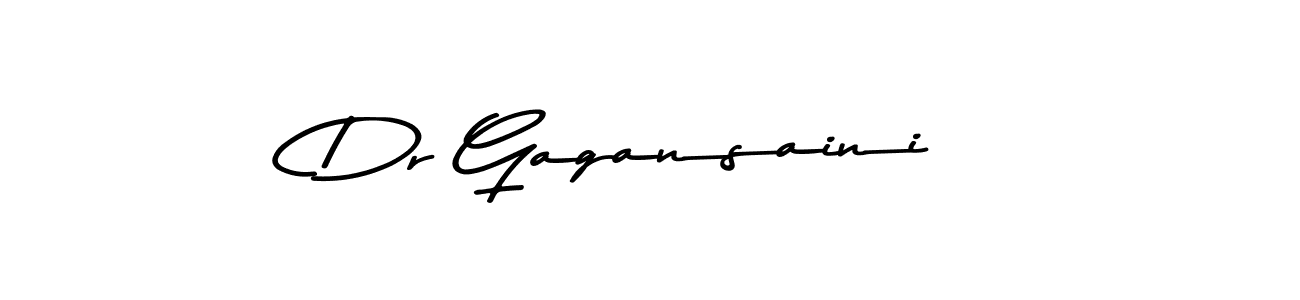 Use a signature maker to create a handwritten signature online. With this signature software, you can design (Asem Kandis PERSONAL USE) your own signature for name Dr Gagansaini. Dr Gagansaini signature style 9 images and pictures png