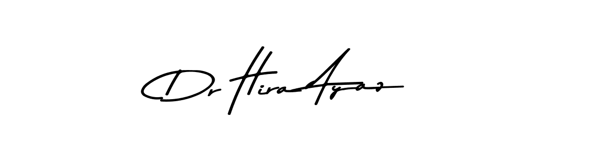 This is the best signature style for the Dr Hira Ayaz name. Also you like these signature font (Asem Kandis PERSONAL USE). Mix name signature. Dr Hira Ayaz signature style 9 images and pictures png