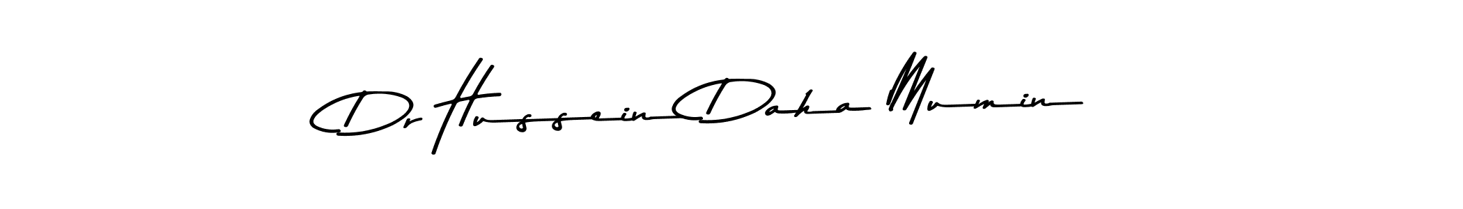 Design your own signature with our free online signature maker. With this signature software, you can create a handwritten (Asem Kandis PERSONAL USE) signature for name Dr Hussein Daha Mumin. Dr Hussein Daha Mumin signature style 9 images and pictures png