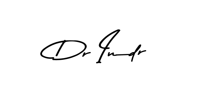 Design your own signature with our free online signature maker. With this signature software, you can create a handwritten (Asem Kandis PERSONAL USE) signature for name Dr Indr. Dr Indr signature style 9 images and pictures png