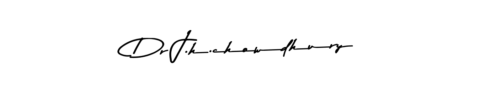 Make a beautiful signature design for name Dr J.h.chowdhury. Use this online signature maker to create a handwritten signature for free. Dr J.h.chowdhury signature style 9 images and pictures png