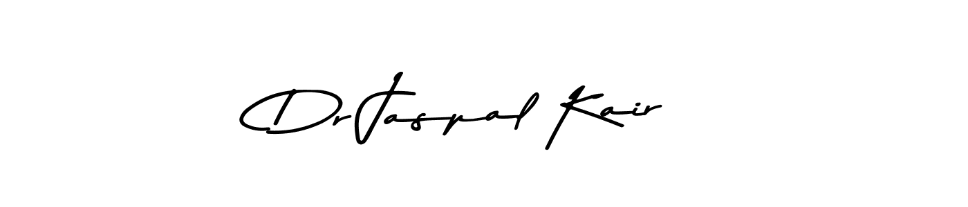 This is the best signature style for the Dr Jaspal Kair name. Also you like these signature font (Asem Kandis PERSONAL USE). Mix name signature. Dr Jaspal Kair signature style 9 images and pictures png