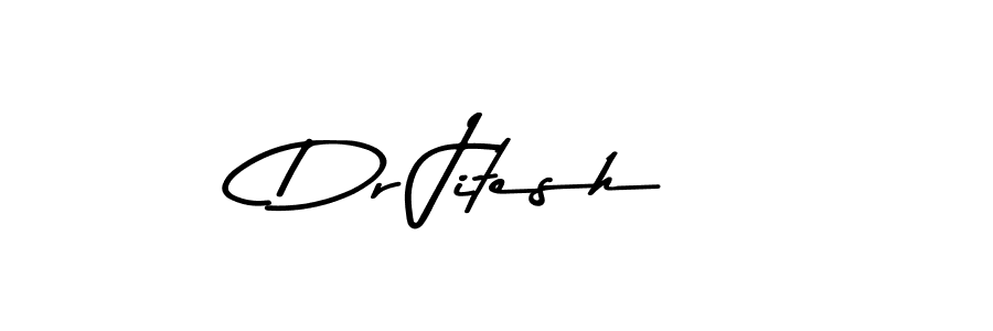 Use a signature maker to create a handwritten signature online. With this signature software, you can design (Asem Kandis PERSONAL USE) your own signature for name Dr Jitesh. Dr Jitesh signature style 9 images and pictures png