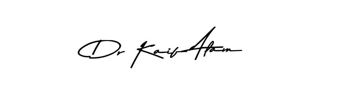 Also You can easily find your signature by using the search form. We will create Dr Kaif Alam name handwritten signature images for you free of cost using Asem Kandis PERSONAL USE sign style. Dr Kaif Alam signature style 9 images and pictures png