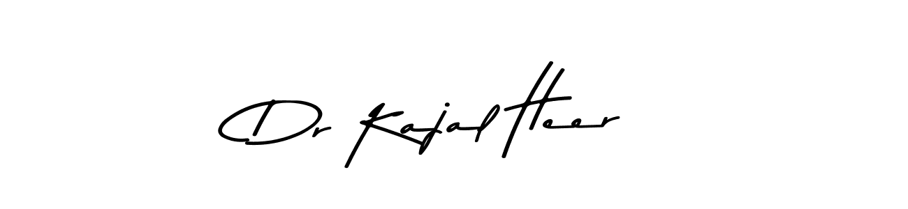 Make a short Dr Kajal Heer signature style. Manage your documents anywhere anytime using Asem Kandis PERSONAL USE. Create and add eSignatures, submit forms, share and send files easily. Dr Kajal Heer signature style 9 images and pictures png