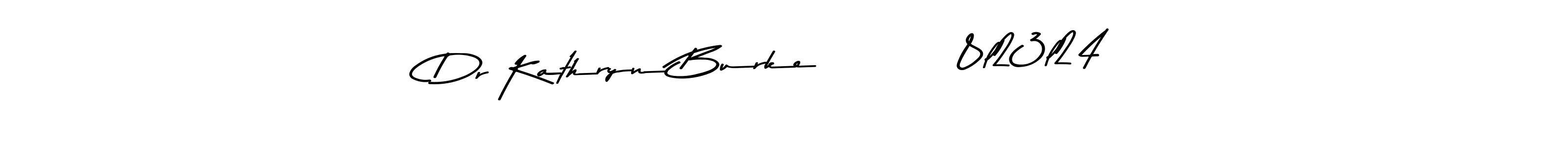 Create a beautiful signature design for name Dr Kathryn Burke         8l23l24. With this signature (Asem Kandis PERSONAL USE) fonts, you can make a handwritten signature for free. Dr Kathryn Burke         8l23l24 signature style 9 images and pictures png