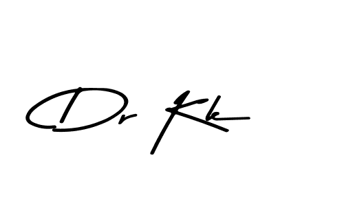 How to make Dr Kk name signature. Use Asem Kandis PERSONAL USE style for creating short signs online. This is the latest handwritten sign. Dr Kk signature style 9 images and pictures png