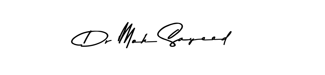 Dr Moh Sayeed stylish signature style. Best Handwritten Sign (Asem Kandis PERSONAL USE) for my name. Handwritten Signature Collection Ideas for my name Dr Moh Sayeed. Dr Moh Sayeed signature style 9 images and pictures png