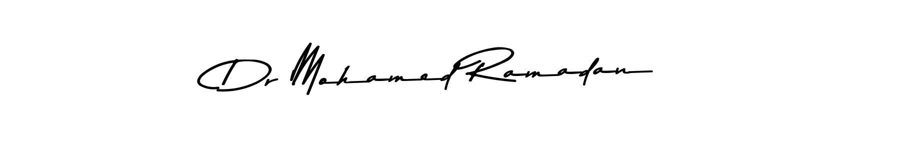 Dr Mohamed Ramadan stylish signature style. Best Handwritten Sign (Asem Kandis PERSONAL USE) for my name. Handwritten Signature Collection Ideas for my name Dr Mohamed Ramadan. Dr Mohamed Ramadan signature style 9 images and pictures png