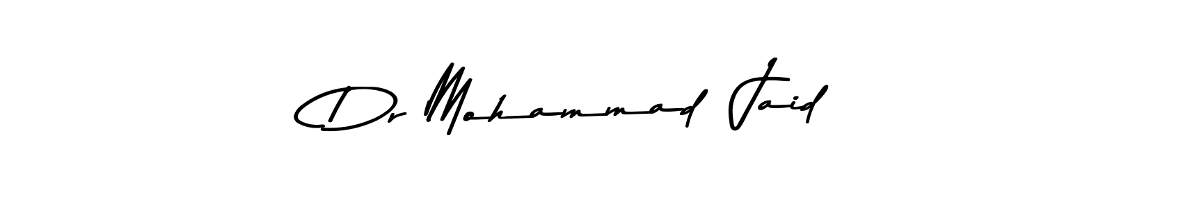 Use a signature maker to create a handwritten signature online. With this signature software, you can design (Asem Kandis PERSONAL USE) your own signature for name Dr Mohammad  Jaid. Dr Mohammad  Jaid signature style 9 images and pictures png