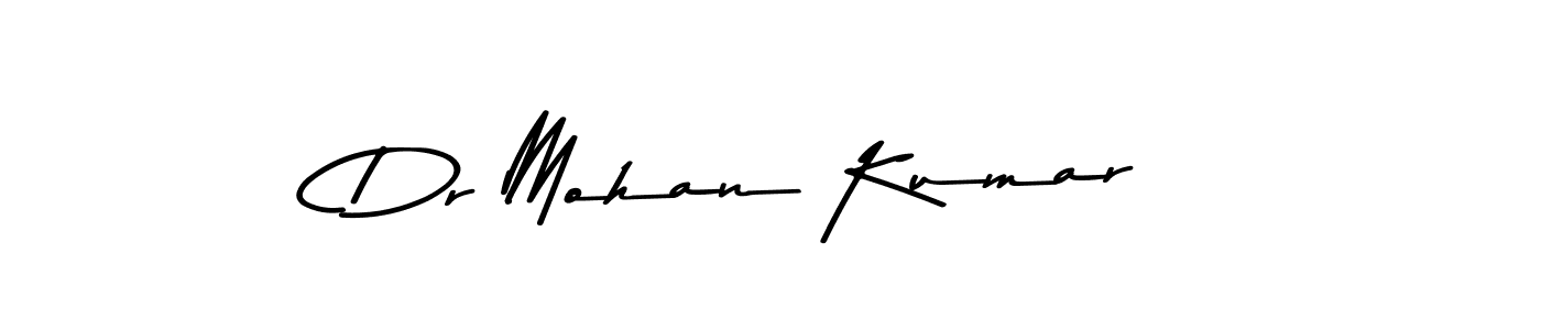 Dr Mohan Kumar stylish signature style. Best Handwritten Sign (Asem Kandis PERSONAL USE) for my name. Handwritten Signature Collection Ideas for my name Dr Mohan Kumar. Dr Mohan Kumar signature style 9 images and pictures png