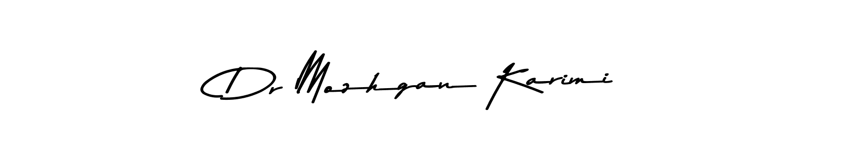 Use a signature maker to create a handwritten signature online. With this signature software, you can design (Asem Kandis PERSONAL USE) your own signature for name Dr Mozhgan Karimi. Dr Mozhgan Karimi signature style 9 images and pictures png