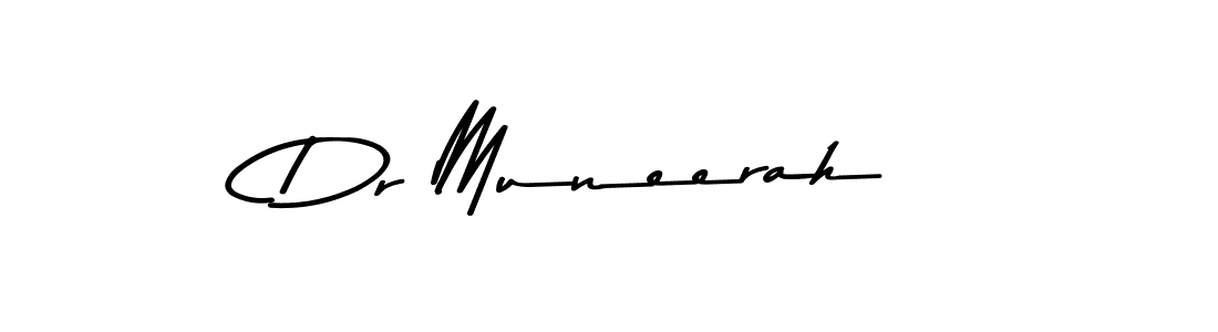 How to make Dr Muneerah signature? Asem Kandis PERSONAL USE is a professional autograph style. Create handwritten signature for Dr Muneerah name. Dr Muneerah signature style 9 images and pictures png