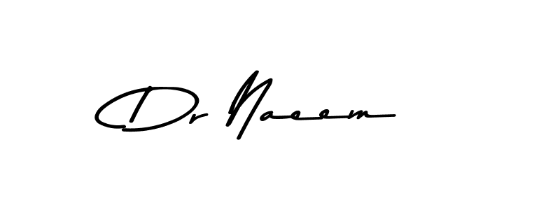 The best way (Asem Kandis PERSONAL USE) to make a short signature is to pick only two or three words in your name. The name Dr Naeem include a total of six letters. For converting this name. Dr Naeem signature style 9 images and pictures png