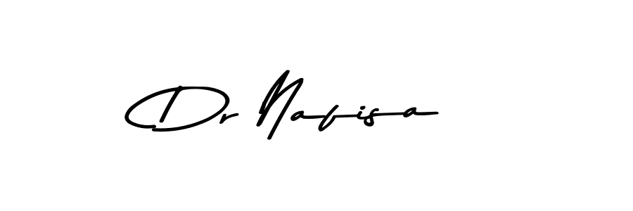 Design your own signature with our free online signature maker. With this signature software, you can create a handwritten (Asem Kandis PERSONAL USE) signature for name Dr Nafisa. Dr Nafisa signature style 9 images and pictures png