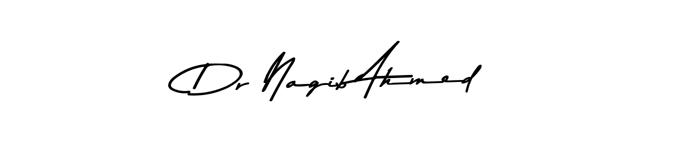 Dr Nagib Ahmed stylish signature style. Best Handwritten Sign (Asem Kandis PERSONAL USE) for my name. Handwritten Signature Collection Ideas for my name Dr Nagib Ahmed. Dr Nagib Ahmed signature style 9 images and pictures png