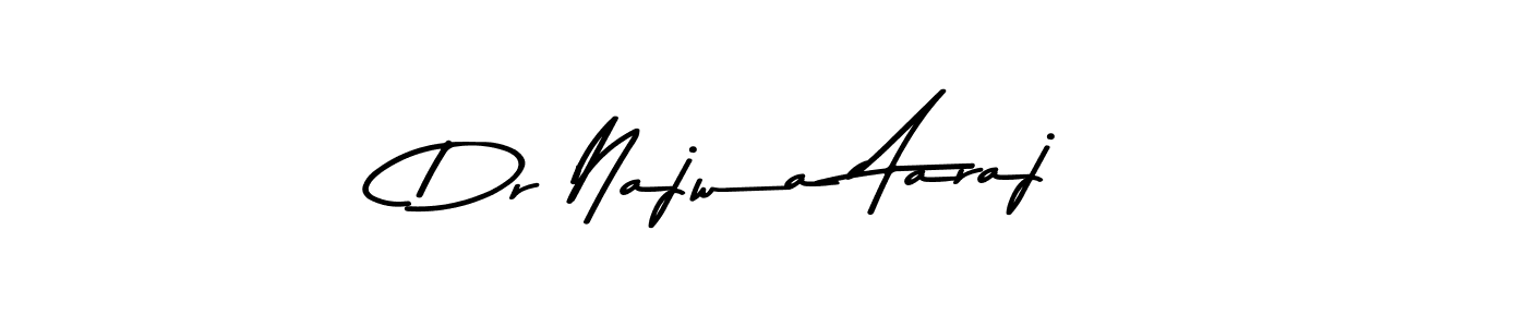 Also You can easily find your signature by using the search form. We will create Dr Najwa Aaraj name handwritten signature images for you free of cost using Asem Kandis PERSONAL USE sign style. Dr Najwa Aaraj signature style 9 images and pictures png