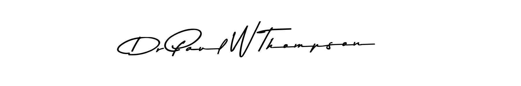 Similarly Asem Kandis PERSONAL USE is the best handwritten signature design. Signature creator online .You can use it as an online autograph creator for name Dr Paul W Thompson. Dr Paul W Thompson signature style 9 images and pictures png