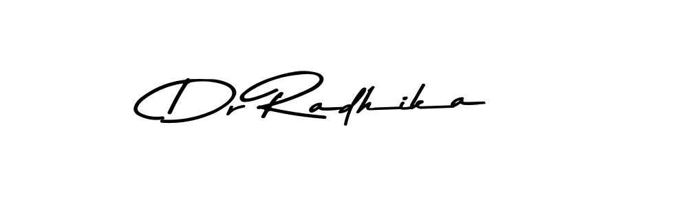 Use a signature maker to create a handwritten signature online. With this signature software, you can design (Asem Kandis PERSONAL USE) your own signature for name Dr Radhika. Dr Radhika signature style 9 images and pictures png