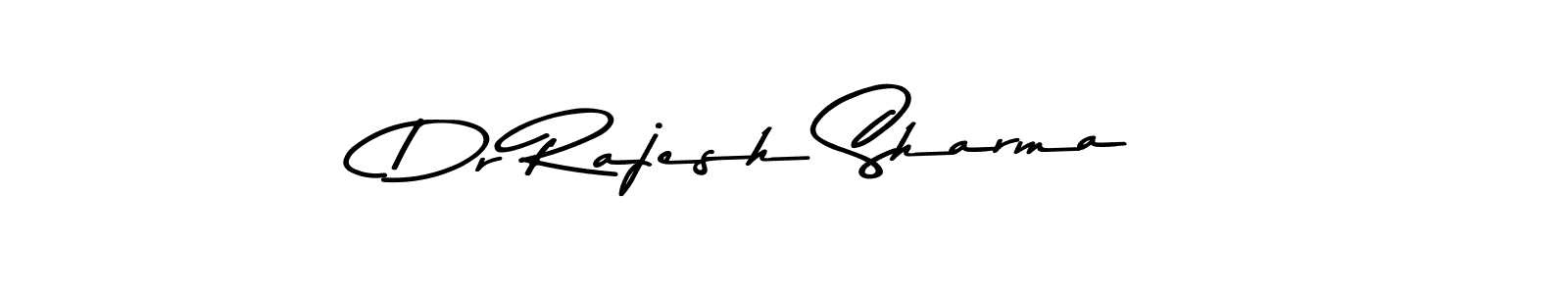 Design your own signature with our free online signature maker. With this signature software, you can create a handwritten (Asem Kandis PERSONAL USE) signature for name Dr Rajesh Sharma. Dr Rajesh Sharma signature style 9 images and pictures png