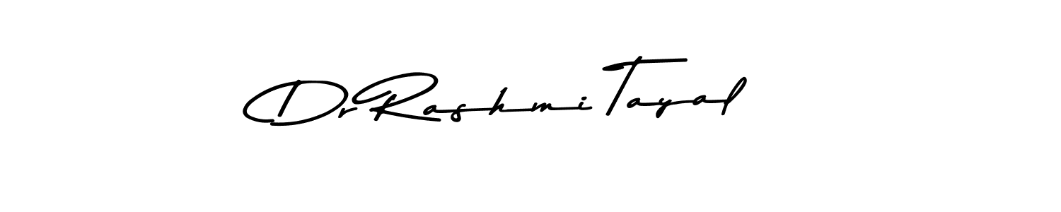 Also You can easily find your signature by using the search form. We will create Dr Rashmi Tayal name handwritten signature images for you free of cost using Asem Kandis PERSONAL USE sign style. Dr Rashmi Tayal signature style 9 images and pictures png