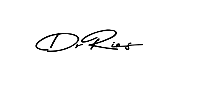 How to make Dr Rios name signature. Use Asem Kandis PERSONAL USE style for creating short signs online. This is the latest handwritten sign. Dr Rios signature style 9 images and pictures png