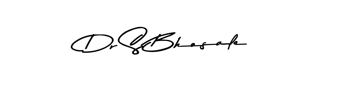 How to make Dr S Bhosale signature? Asem Kandis PERSONAL USE is a professional autograph style. Create handwritten signature for Dr S Bhosale name. Dr S Bhosale signature style 9 images and pictures png