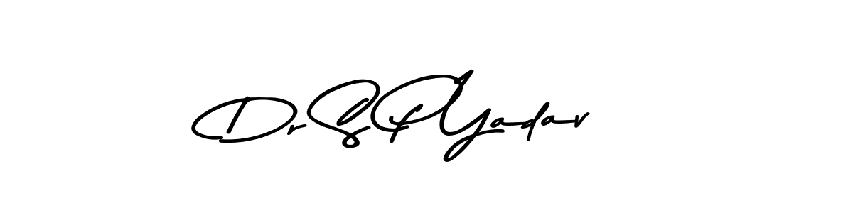 Use a signature maker to create a handwritten signature online. With this signature software, you can design (Asem Kandis PERSONAL USE) your own signature for name Dr S P Yadav. Dr S P Yadav signature style 9 images and pictures png