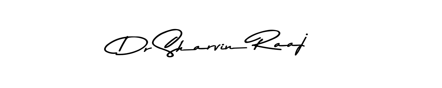 Make a beautiful signature design for name Dr Sharvin Raaj. With this signature (Asem Kandis PERSONAL USE) style, you can create a handwritten signature for free. Dr Sharvin Raaj signature style 9 images and pictures png