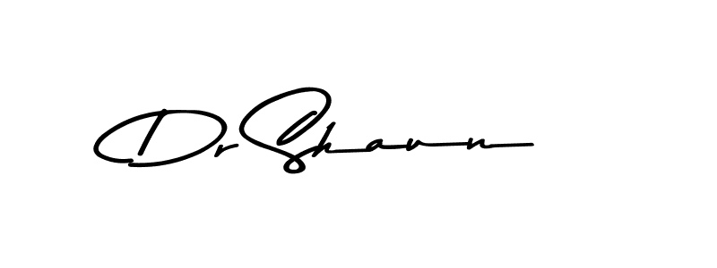 How to make Dr Shaun name signature. Use Asem Kandis PERSONAL USE style for creating short signs online. This is the latest handwritten sign. Dr Shaun signature style 9 images and pictures png