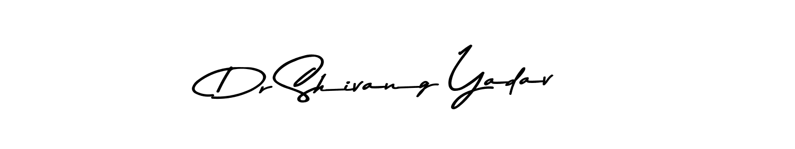 Use a signature maker to create a handwritten signature online. With this signature software, you can design (Asem Kandis PERSONAL USE) your own signature for name Dr Shivang Yadav. Dr Shivang Yadav signature style 9 images and pictures png