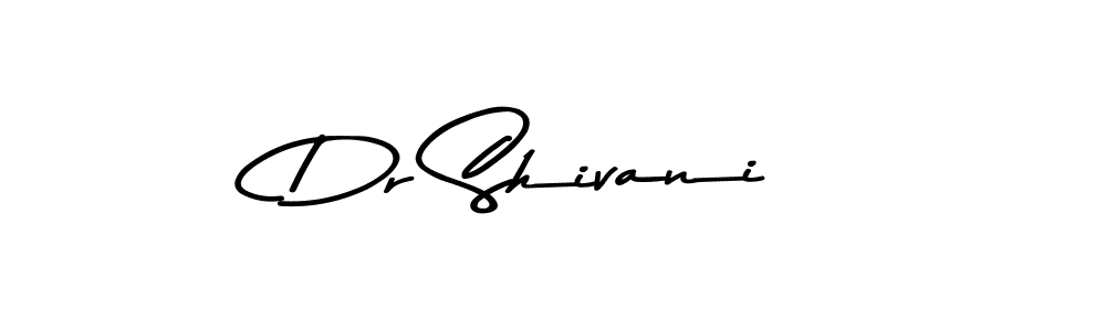 How to make Dr Shivani name signature. Use Asem Kandis PERSONAL USE style for creating short signs online. This is the latest handwritten sign. Dr Shivani signature style 9 images and pictures png