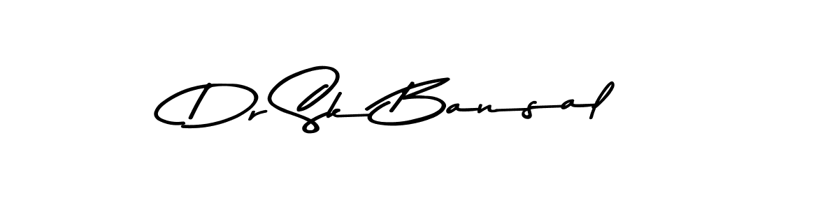 You should practise on your own different ways (Asem Kandis PERSONAL USE) to write your name (Dr Sk Bansal) in signature. don't let someone else do it for you. Dr Sk Bansal signature style 9 images and pictures png