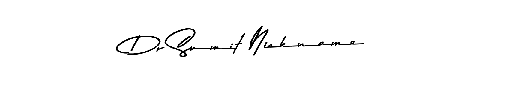 Make a beautiful signature design for name Dr Sumit Nickname. Use this online signature maker to create a handwritten signature for free. Dr Sumit Nickname signature style 9 images and pictures png