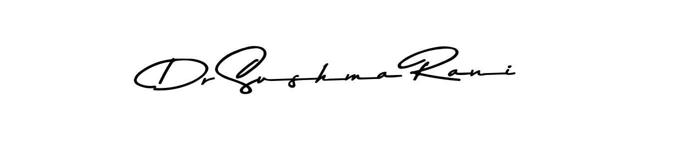 Also You can easily find your signature by using the search form. We will create Dr Sushma Rani name handwritten signature images for you free of cost using Asem Kandis PERSONAL USE sign style. Dr Sushma Rani signature style 9 images and pictures png