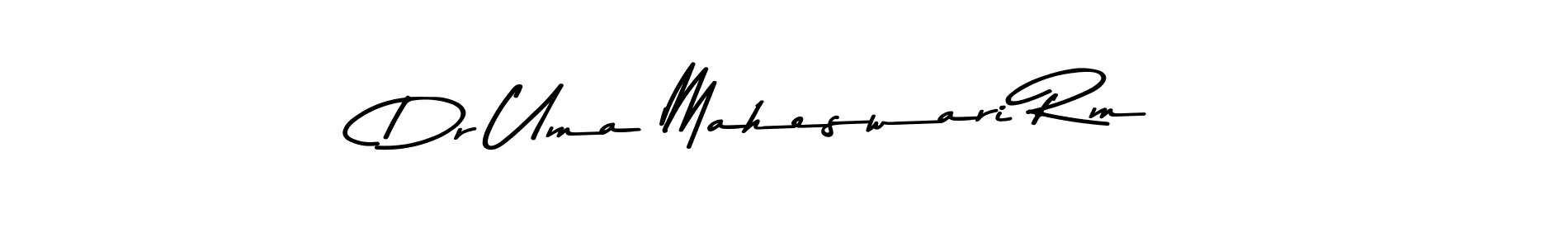 Create a beautiful signature design for name Dr Uma Maheswari Rm. With this signature (Asem Kandis PERSONAL USE) fonts, you can make a handwritten signature for free. Dr Uma Maheswari Rm signature style 9 images and pictures png