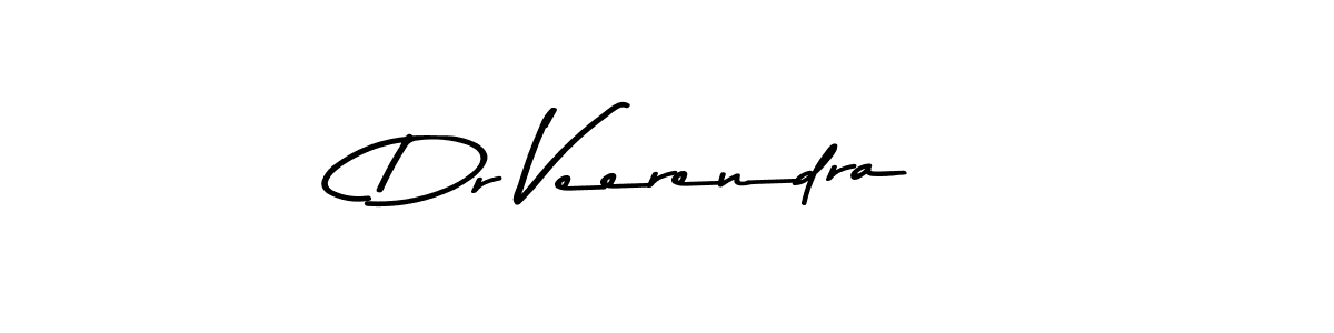 Dr Veerendra stylish signature style. Best Handwritten Sign (Asem Kandis PERSONAL USE) for my name. Handwritten Signature Collection Ideas for my name Dr Veerendra. Dr Veerendra signature style 9 images and pictures png