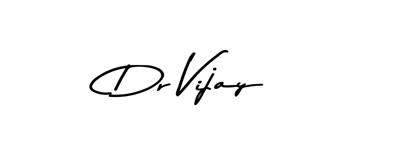Design your own signature with our free online signature maker. With this signature software, you can create a handwritten (Asem Kandis PERSONAL USE) signature for name Dr Vijay. Dr Vijay signature style 9 images and pictures png