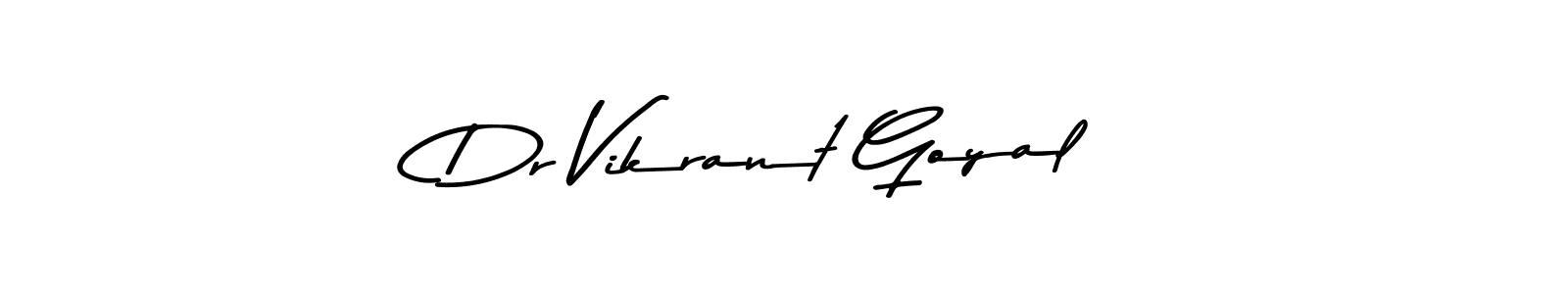 Similarly Asem Kandis PERSONAL USE is the best handwritten signature design. Signature creator online .You can use it as an online autograph creator for name Dr Vikrant Goyal. Dr Vikrant Goyal signature style 9 images and pictures png