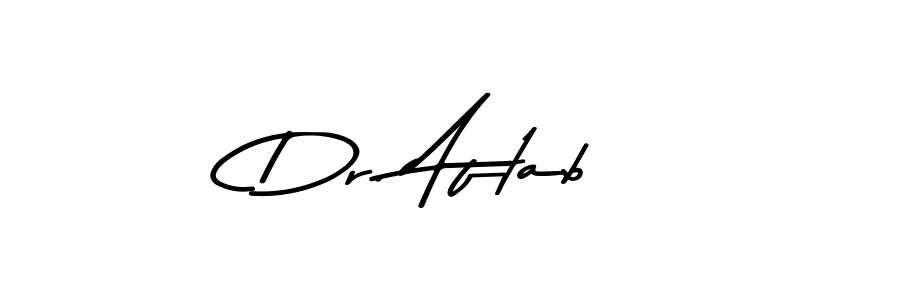 Also You can easily find your signature by using the search form. We will create Dr. Aftab name handwritten signature images for you free of cost using Asem Kandis PERSONAL USE sign style. Dr. Aftab signature style 9 images and pictures png